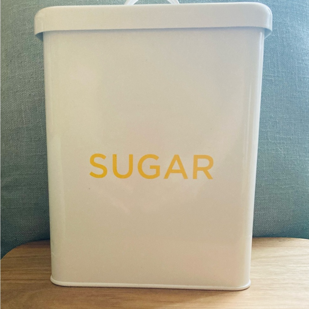 Martha Stewart Metal Sugar Storage Container